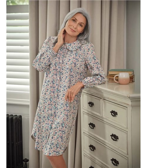Petal Collar Nightshirt