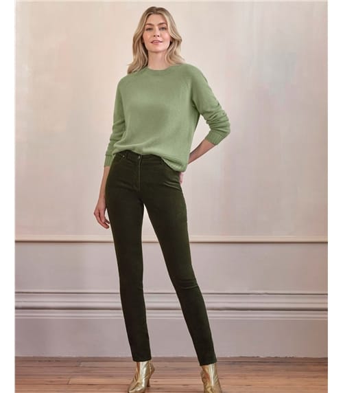 Washed Velvet Jean