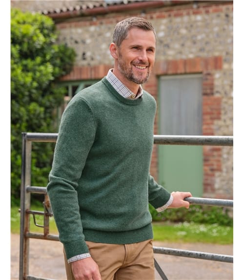 Mens Wool Jumpers and Knitted Sweaters WoolOvers UK