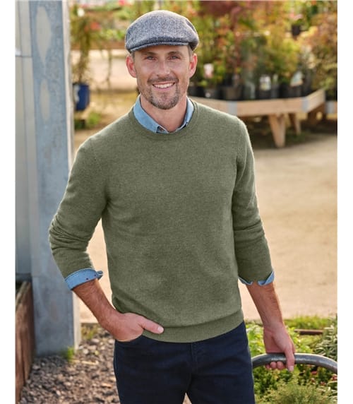 Cashmere & Merino Blended Knitwear, Mens Collection