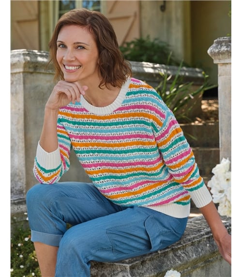 Bright Stripe Jumper