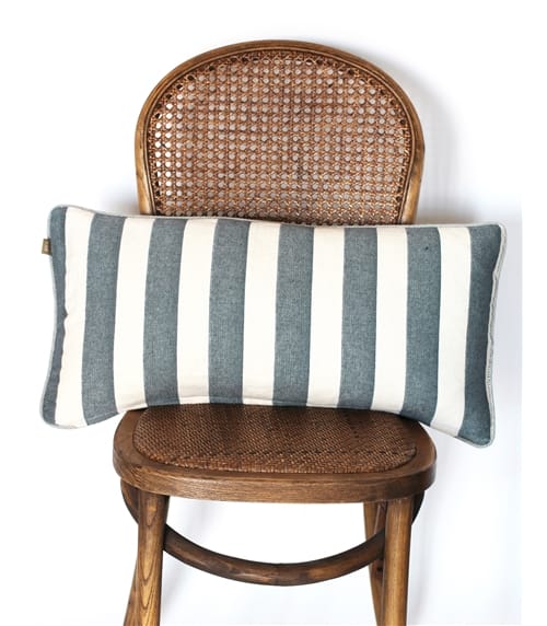Rectangular Bold Stripe Cushion