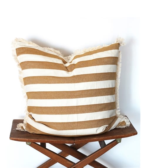 Square Bold Stripe Cushion