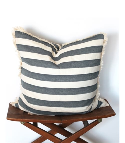 Square Bold Stripe Cushion