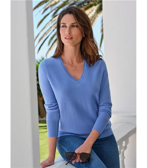 Cashmere V Neck Sweater