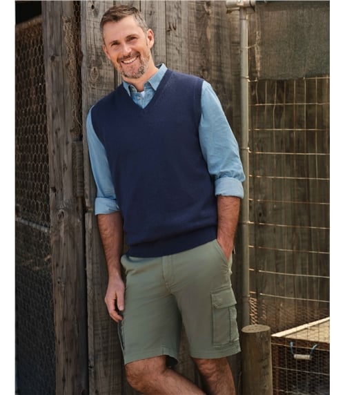 Essential Cotton V Neck Slipover