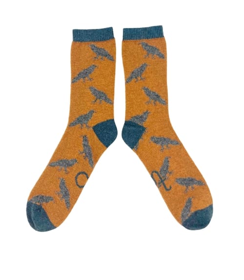 Mens Lambswool Ankle Socks