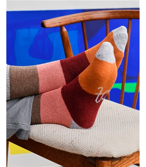 Mens Lambswool Ankle Socks