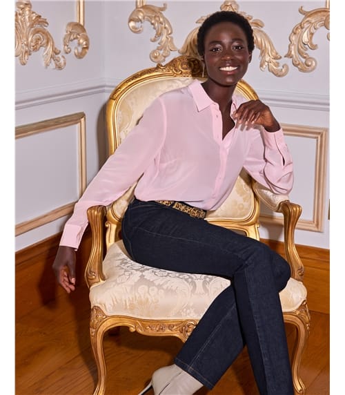 Pure Washed Silk Shirt