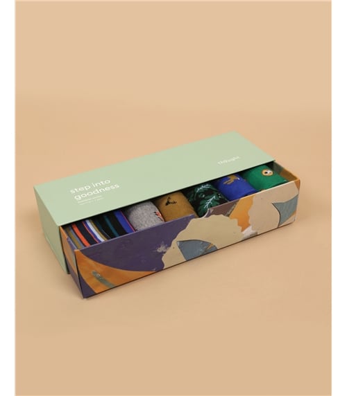 Daly Forest Adventure Bamboo 7 Sock Gift Box