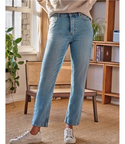 Essential Organic Cotton Boyfriend Jeans