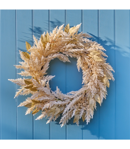Pampas Grass Wreath