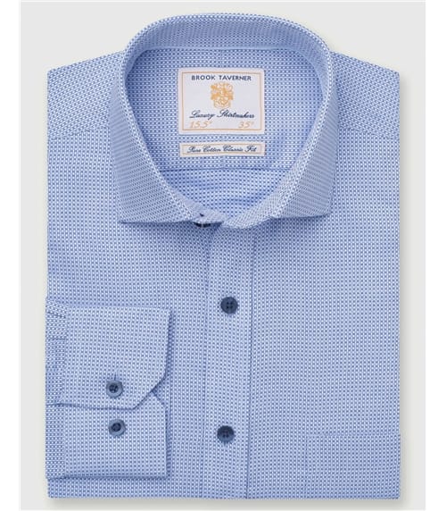 Business Casual Check Long Sleeve Shirt