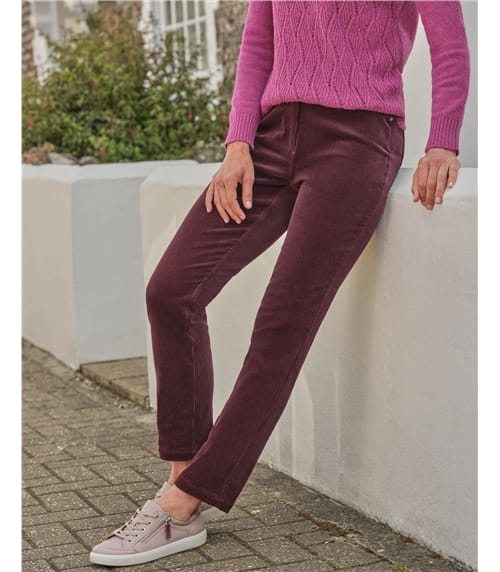 Cordhose aus Bio-Baumwolle für Damen