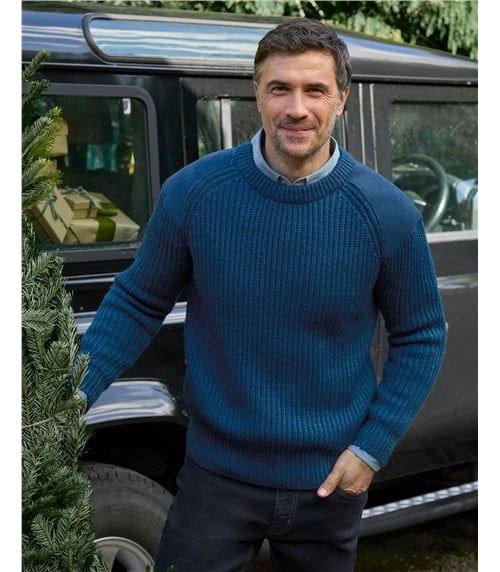 Countryman-Pullover aus reiner Wolle für Herren