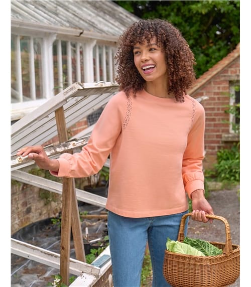 Lace Insert Jumper