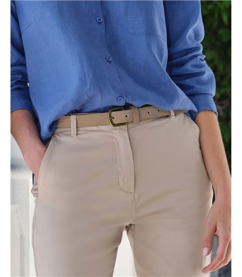 Wide Leather Belt