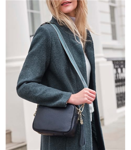 Soft Leather Bag With Tassel