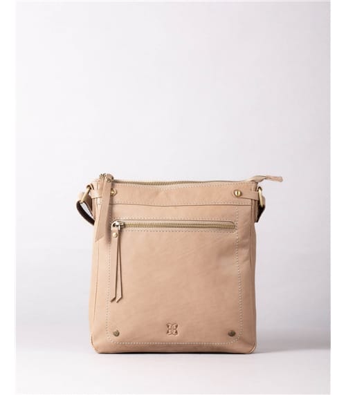 Harstone Large Leather Cross Body Bag