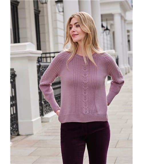 Cashmere Lofty Cable Jumper