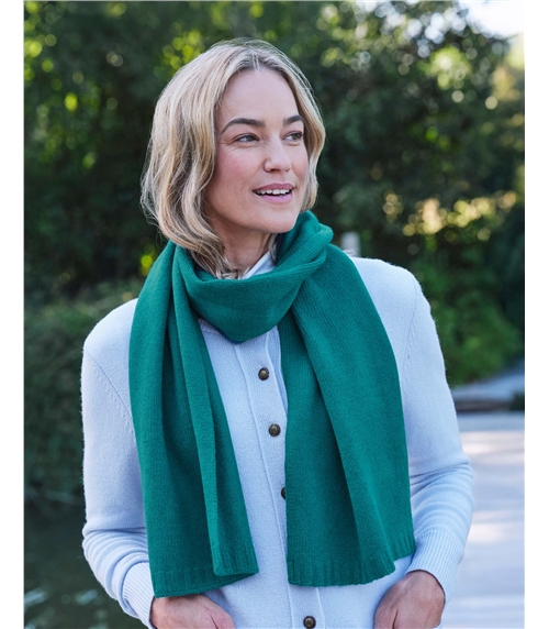 Womens Essential Lambswool Scarf