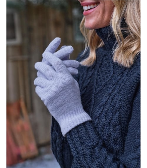 Womens Essential Lambswool Glove