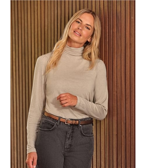 Jersey Turtle Neck