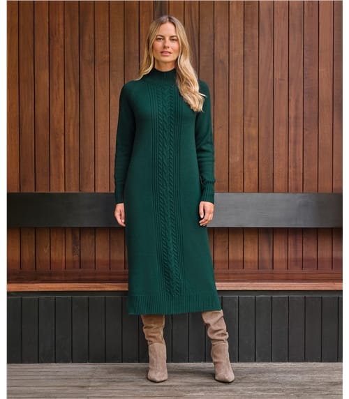 Cashmere Blend Knitted Dress