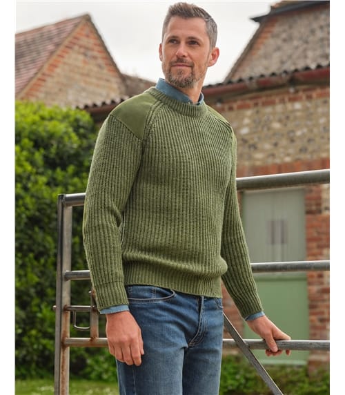 Countryman-Pullover aus reiner Wolle für Herren