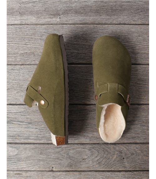Sheepskin Footbed Slippers