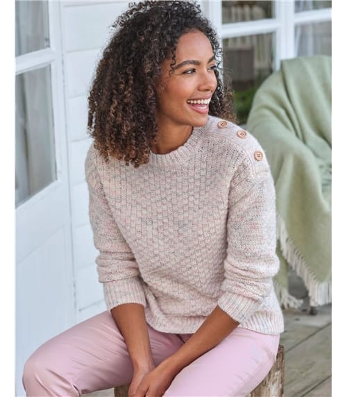 Textured Twist Jumper