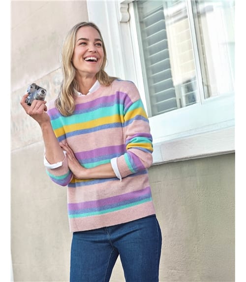 Pastel Multi Striped Jumper