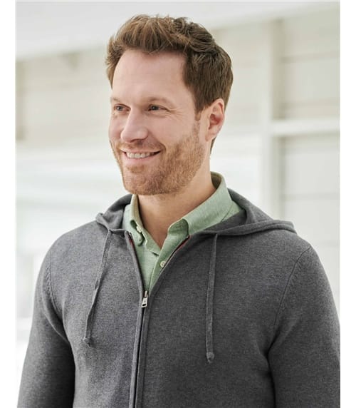 Cashmere & Cotton Blend Clothing | Men's Knitwear | WoolOvers