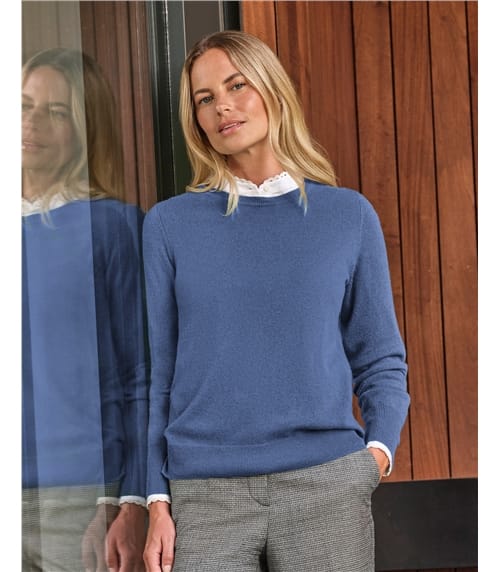 Cashmere Crew Neck Sweater