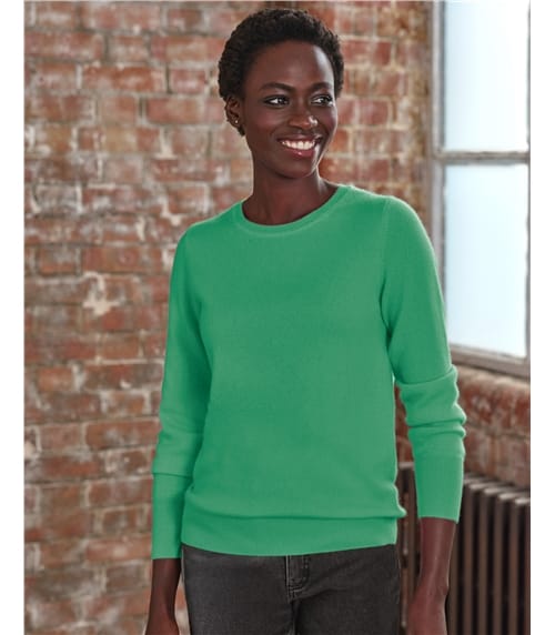 Cashmere Crew Neck Sweater