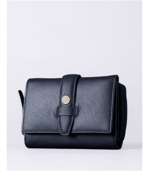 Icon Stud Medium Leather Tab Purse