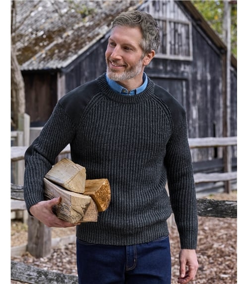 100% Pure Wool Countryman Sweater