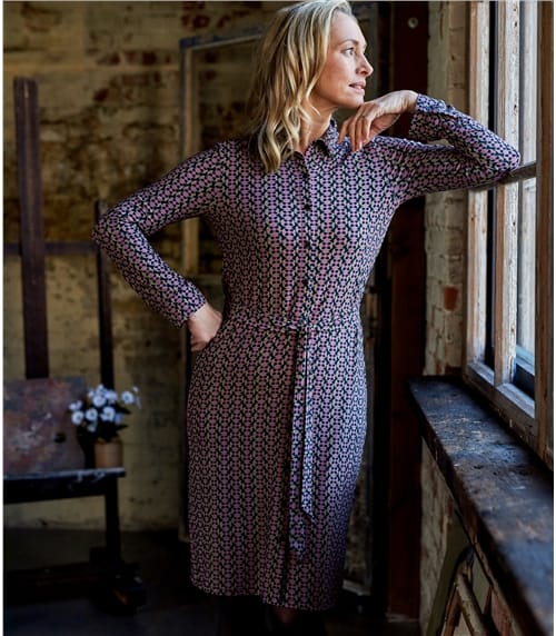 Ladies Jersey Shirt Dress