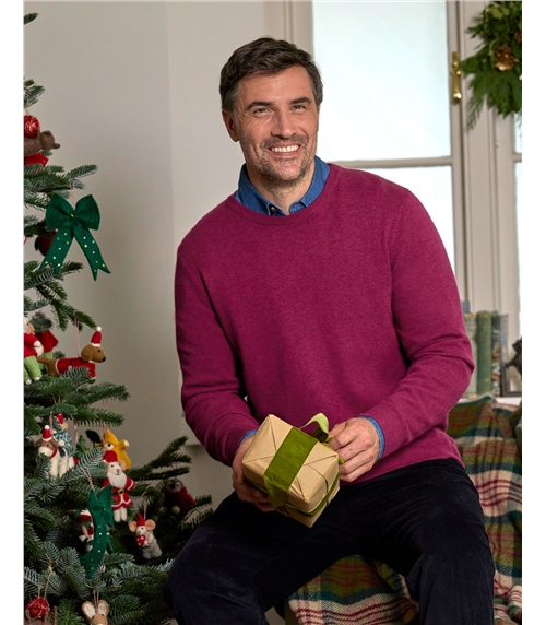 Cashmere Merino Crew Neck Jumper