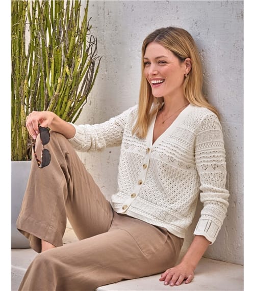 Cotton Pretty Lace Cardigan