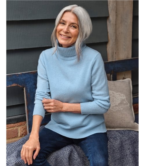 Womens Lambswool Polo