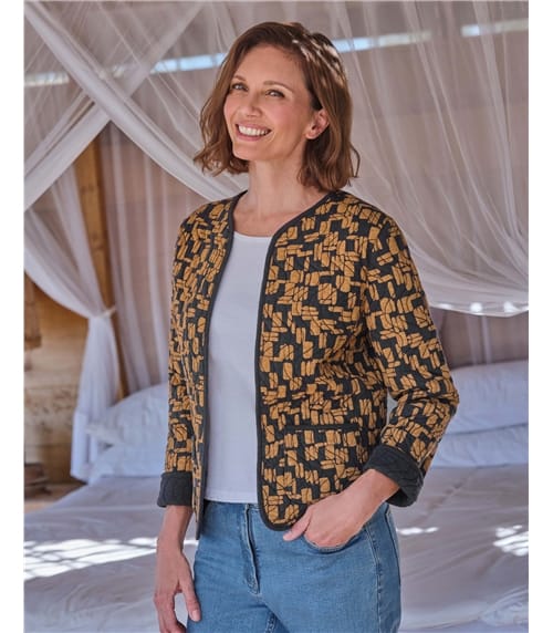 Quilted Jersey Jacket