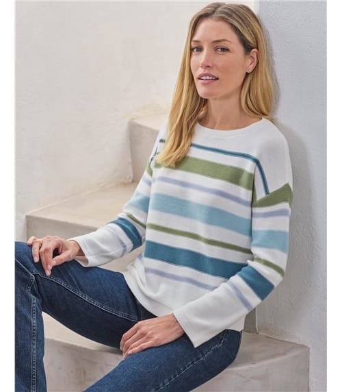Cotton Stripe Sweater