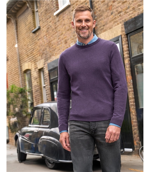 Cashmere Merino Crew Neck Jumper