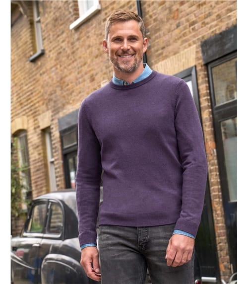 Cashmere Merino Crew Neck Jumper