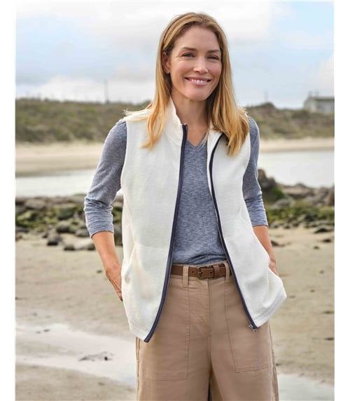 Gilet en molleton de coton grec