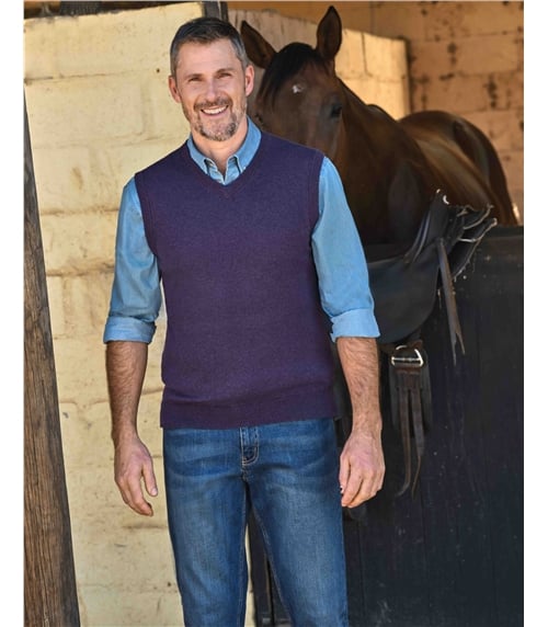 Cashmere and Merino Slipover