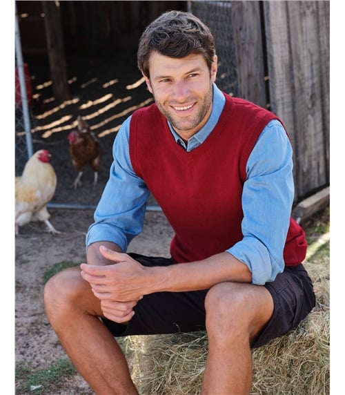 Cashmere and Merino Slipover