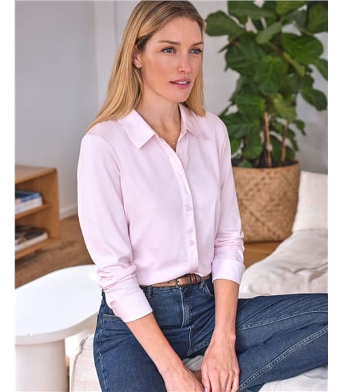 Pure Organic Cotton Jersey Shirt