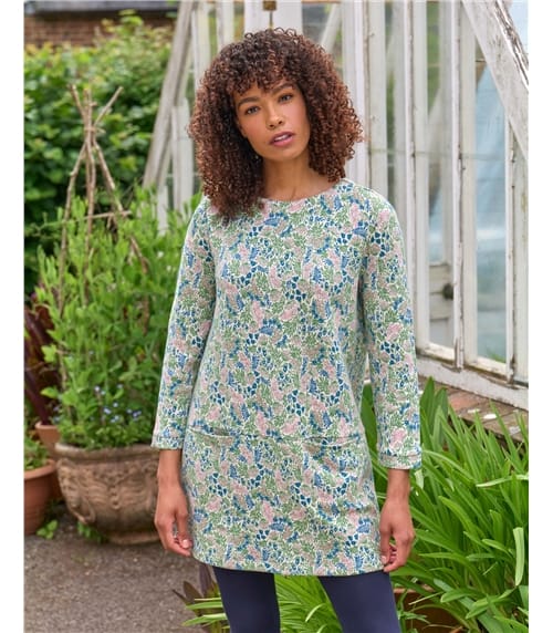 Jacquard Leaf Tunic